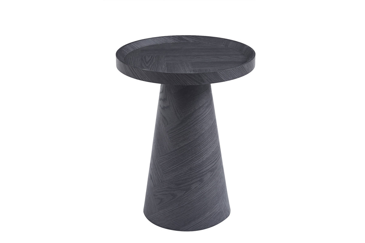 Rousseau - Table basse Manus 45 cm Décor Gris foncé - 58x45x45 cm