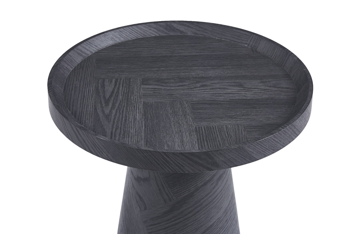 Rousseau - Table basse Manus 45 cm Décor Gris foncé - 58x45x45 cm