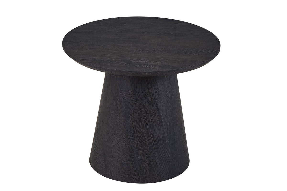Rousseau - Bijzetttafel Miklos 60 cm Rond Decor Donkerbruin - 49.5x60x60 cm