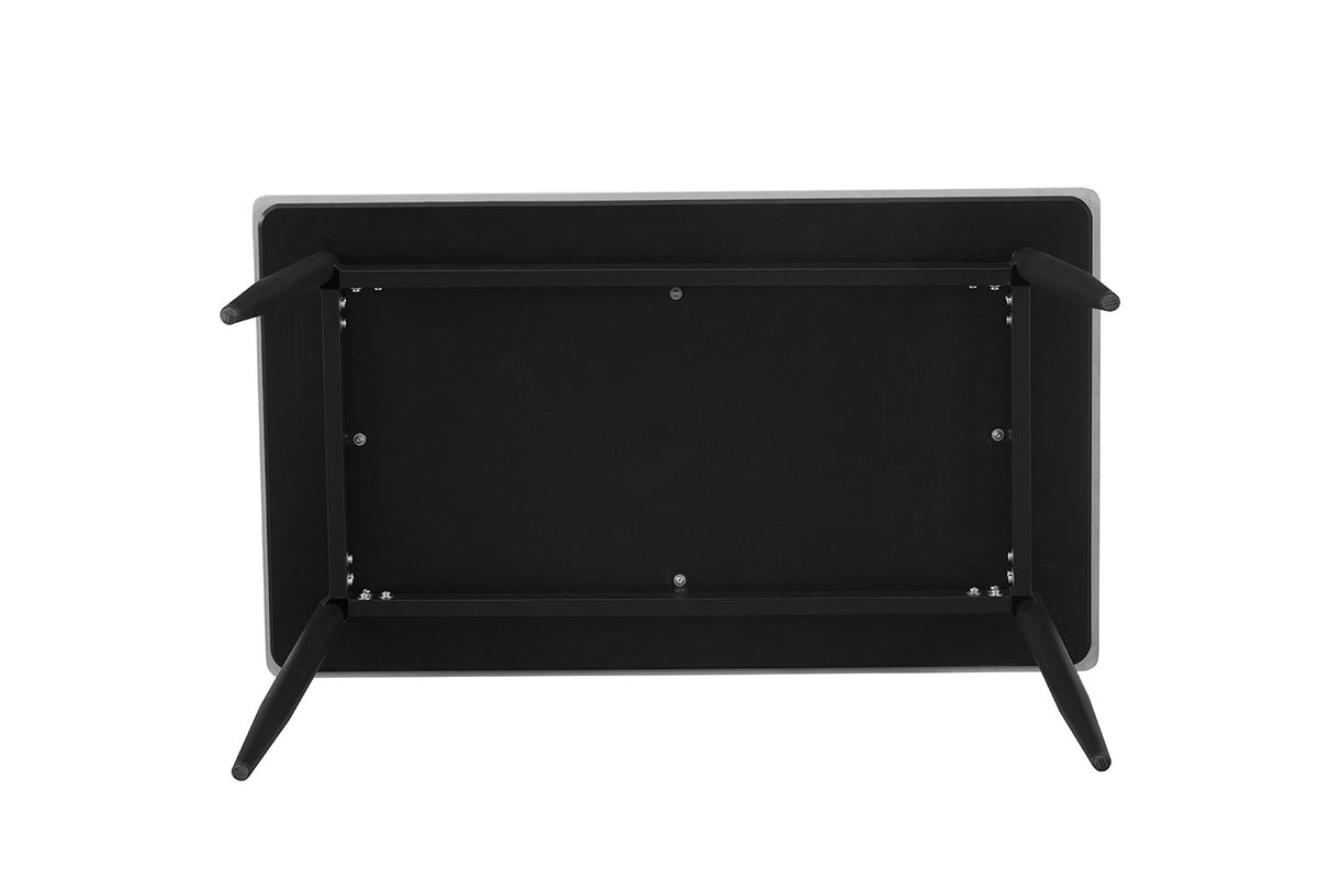 Rousseau - Tafel Kenzo 120 cm Rechthoekig Steen Grijs - 75x120x70cm