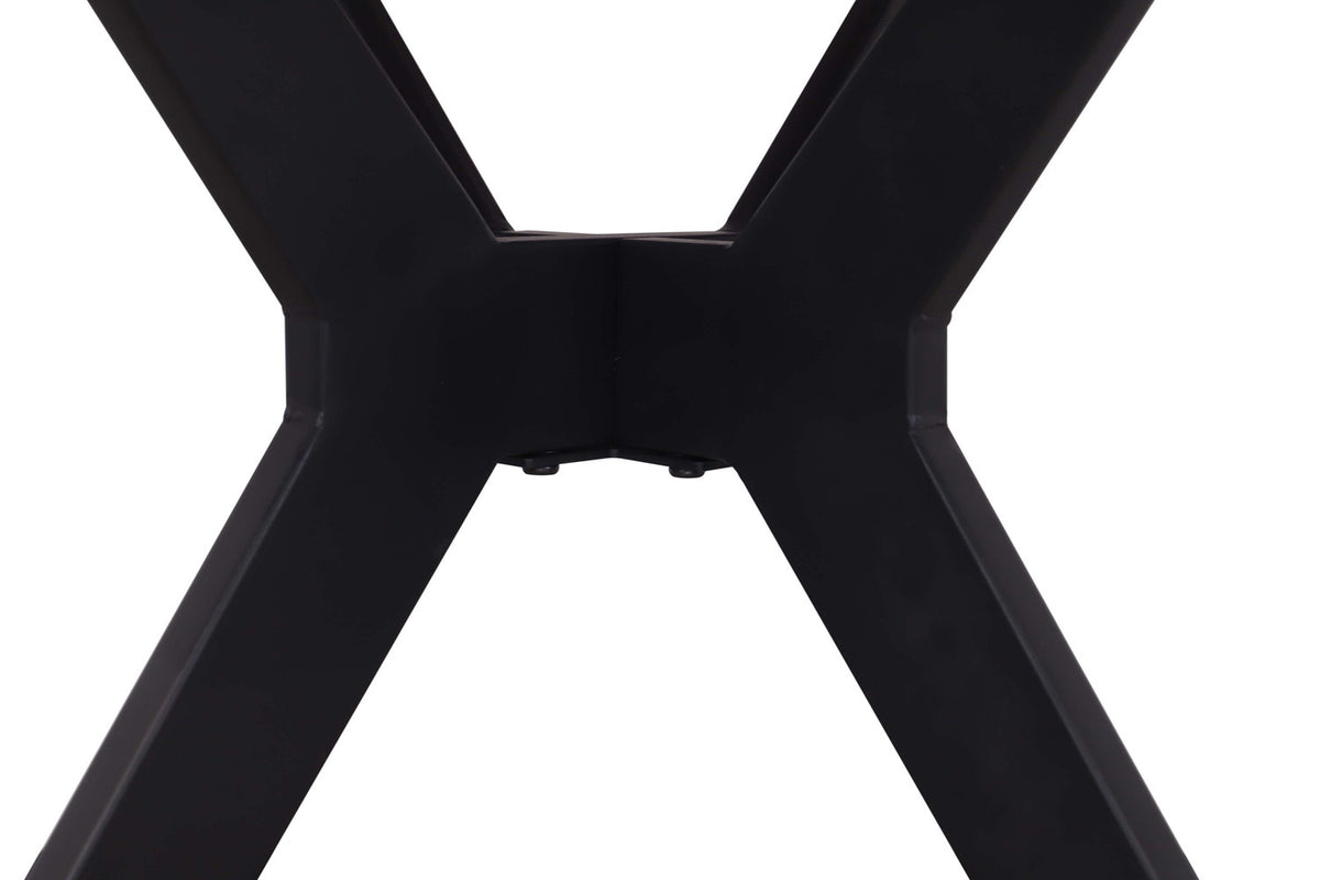 Rousseau - Table Apollo 110 cm Ronde Pierre Brillante Gris Italien - 75.5x110x110cm