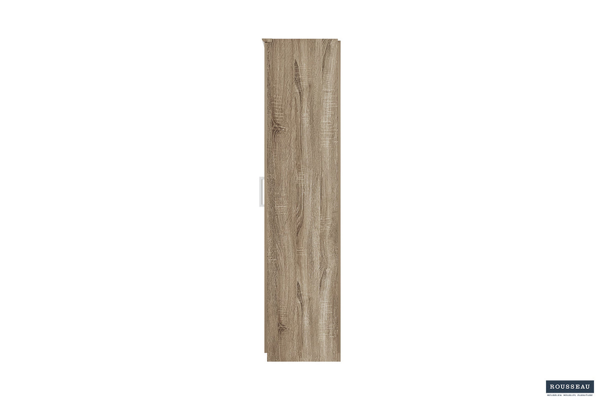 Rousseau - Schoenenkast Mike 2 deuren Sonoma - 183x80x37 cm