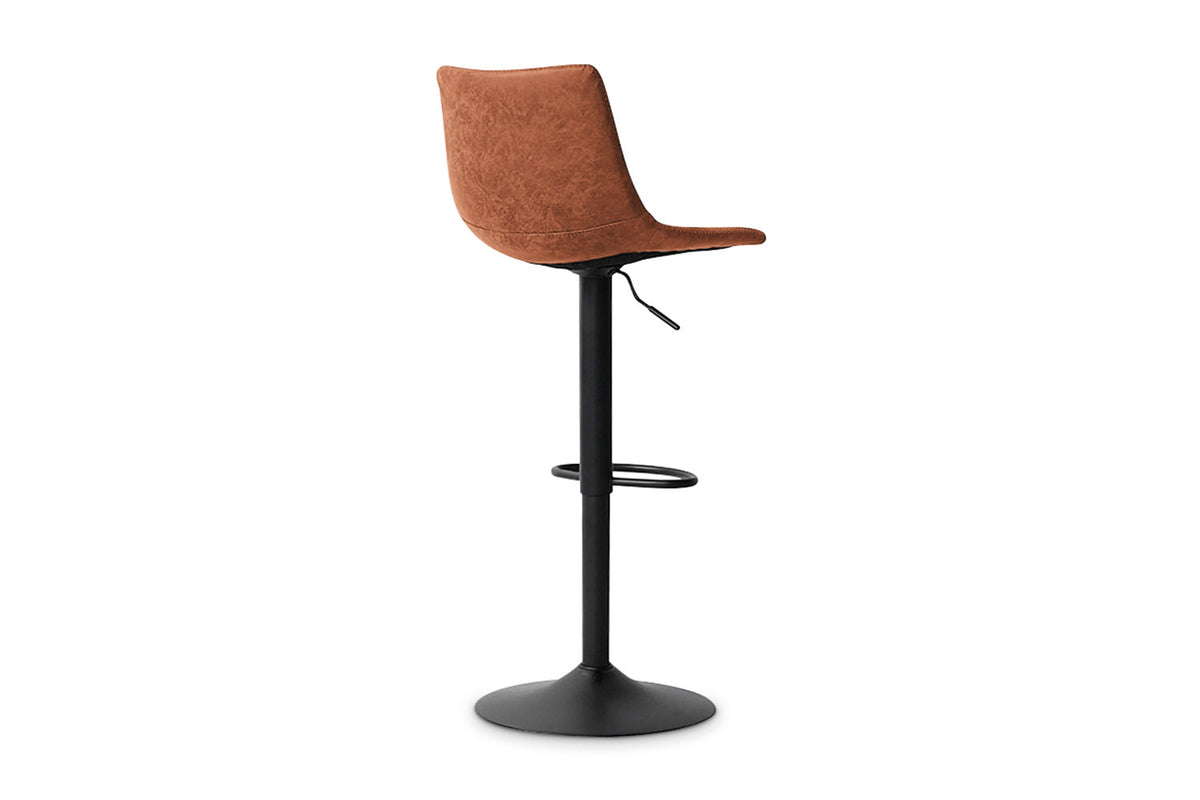 Rousseau - Barstoel Trevi PU Cognac - 88x41x47 cm
