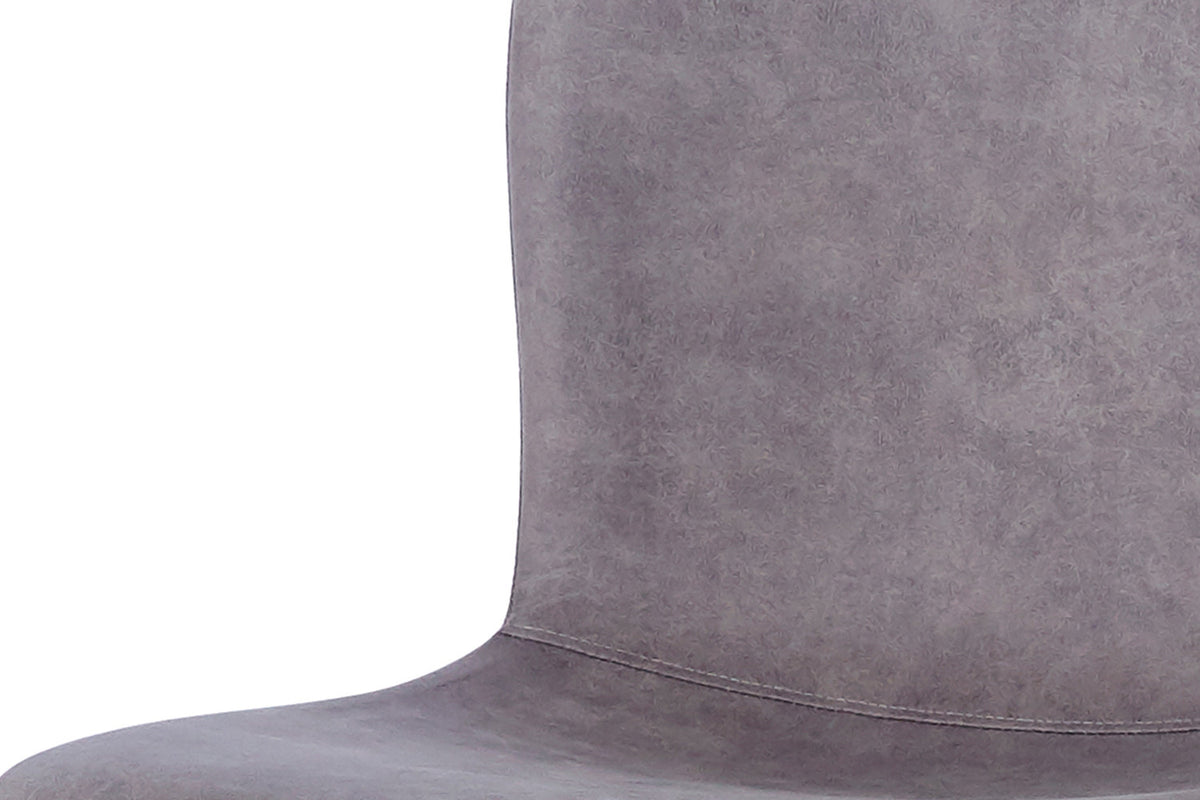 Rousseau - Chaise Susan - PU Taupe - 77x45x52 cm