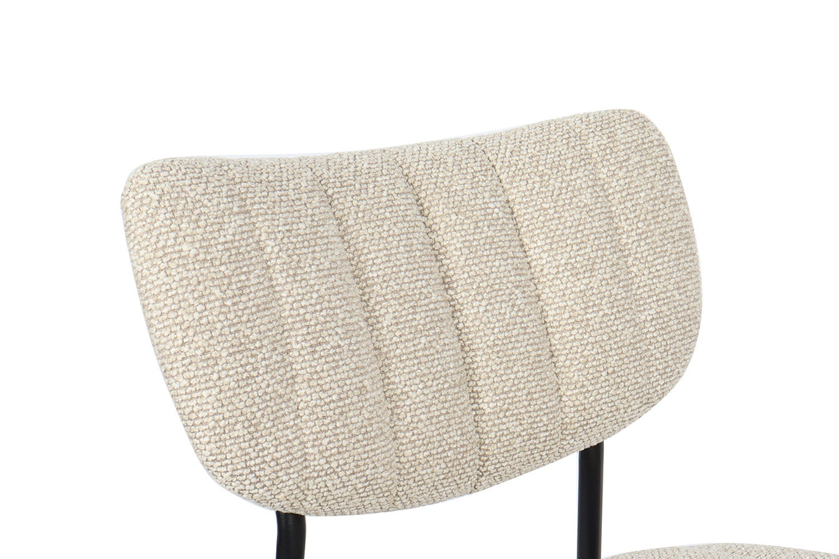 Rousseau - Stoel Antura - Stof Beige - 77x46x53 cm