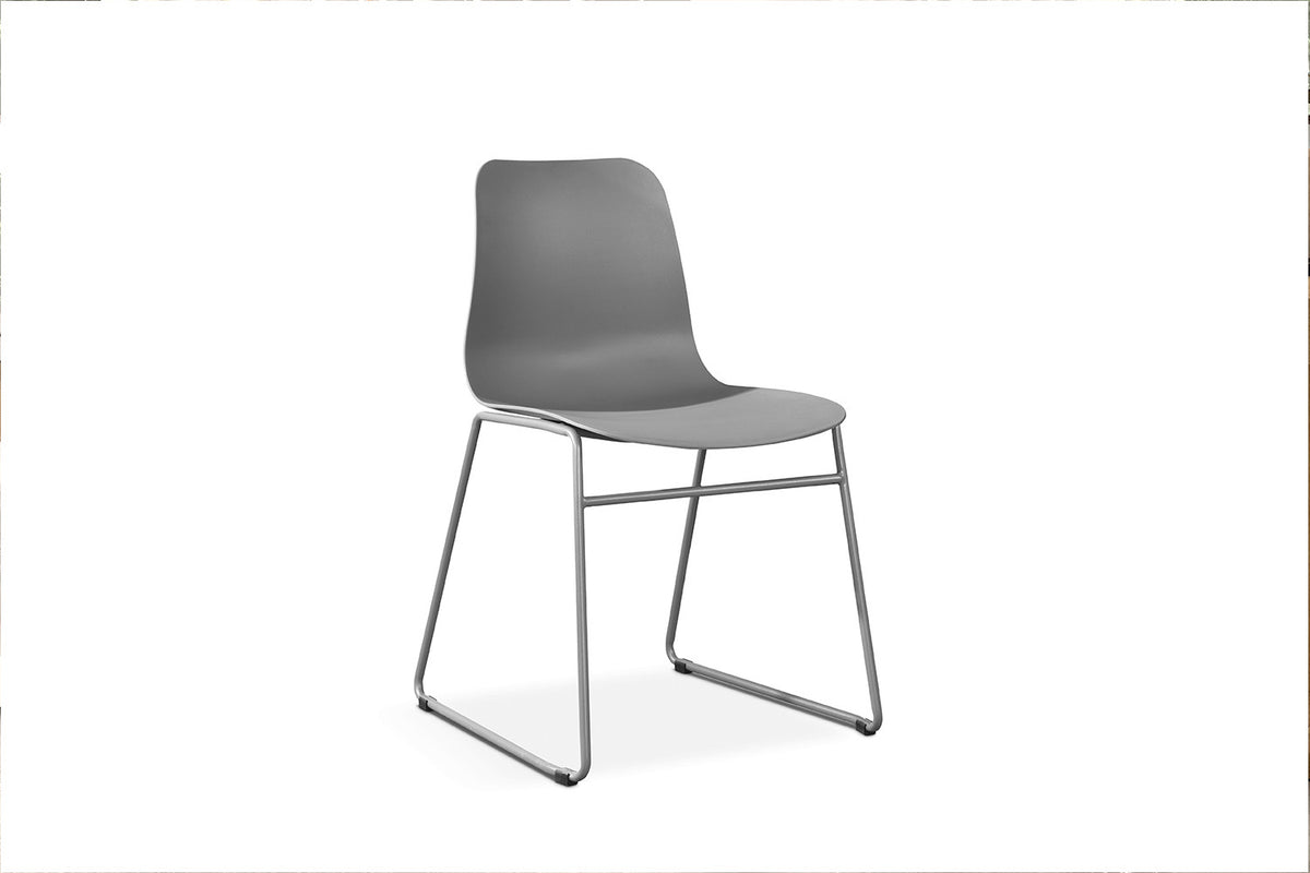 Rousseau - Chaise Marie PP Gris - 81x52x44 cm