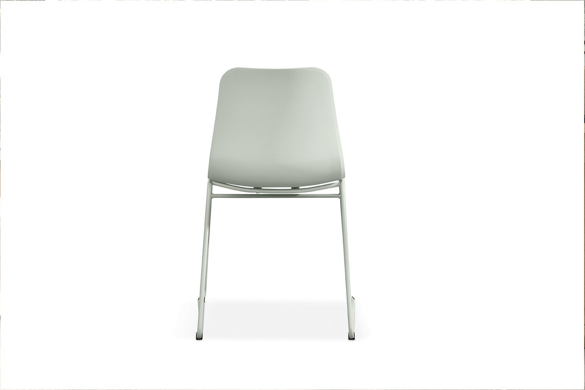 Rousseau - Chaise Marie PP Gris-Vert - 81x52x44 cm