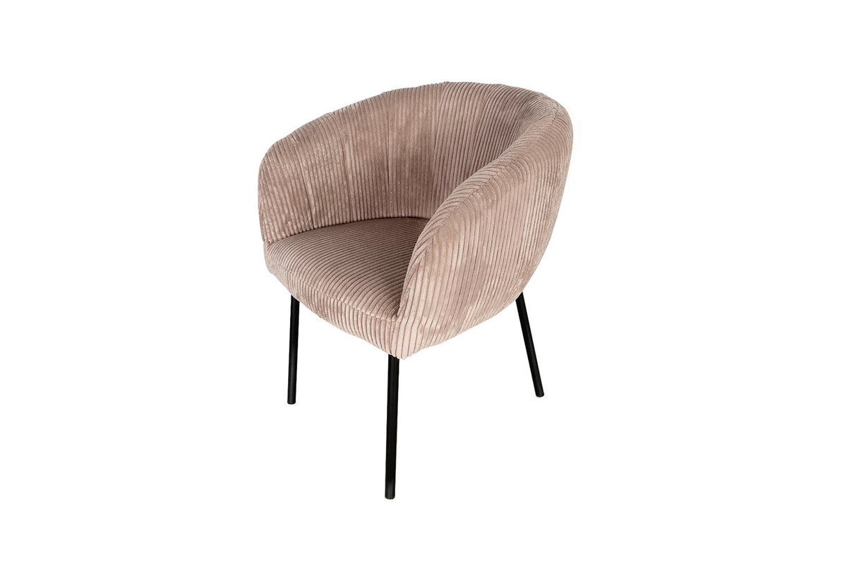 Rousseau - Stoel Sevilla Corduroy Zand - 79x57x62 cm