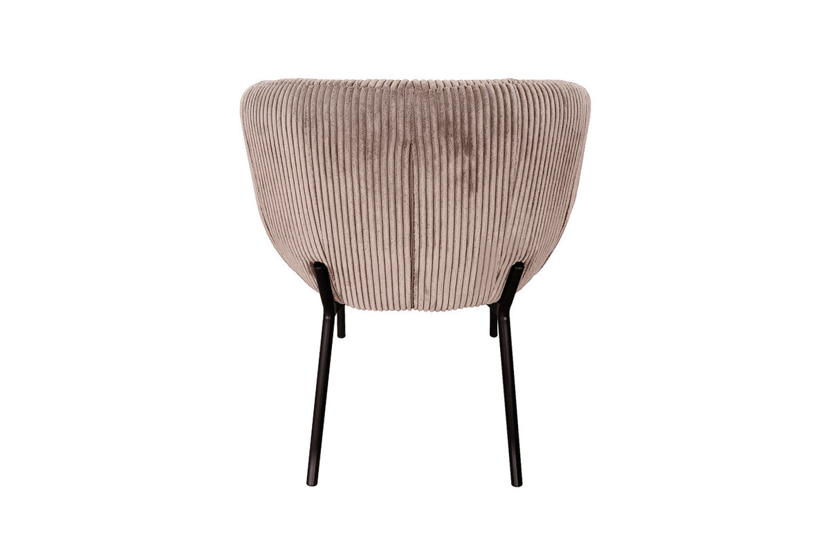 Rousseau - Stoel Sevilla Corduroy Zand - 79x57x62 cm