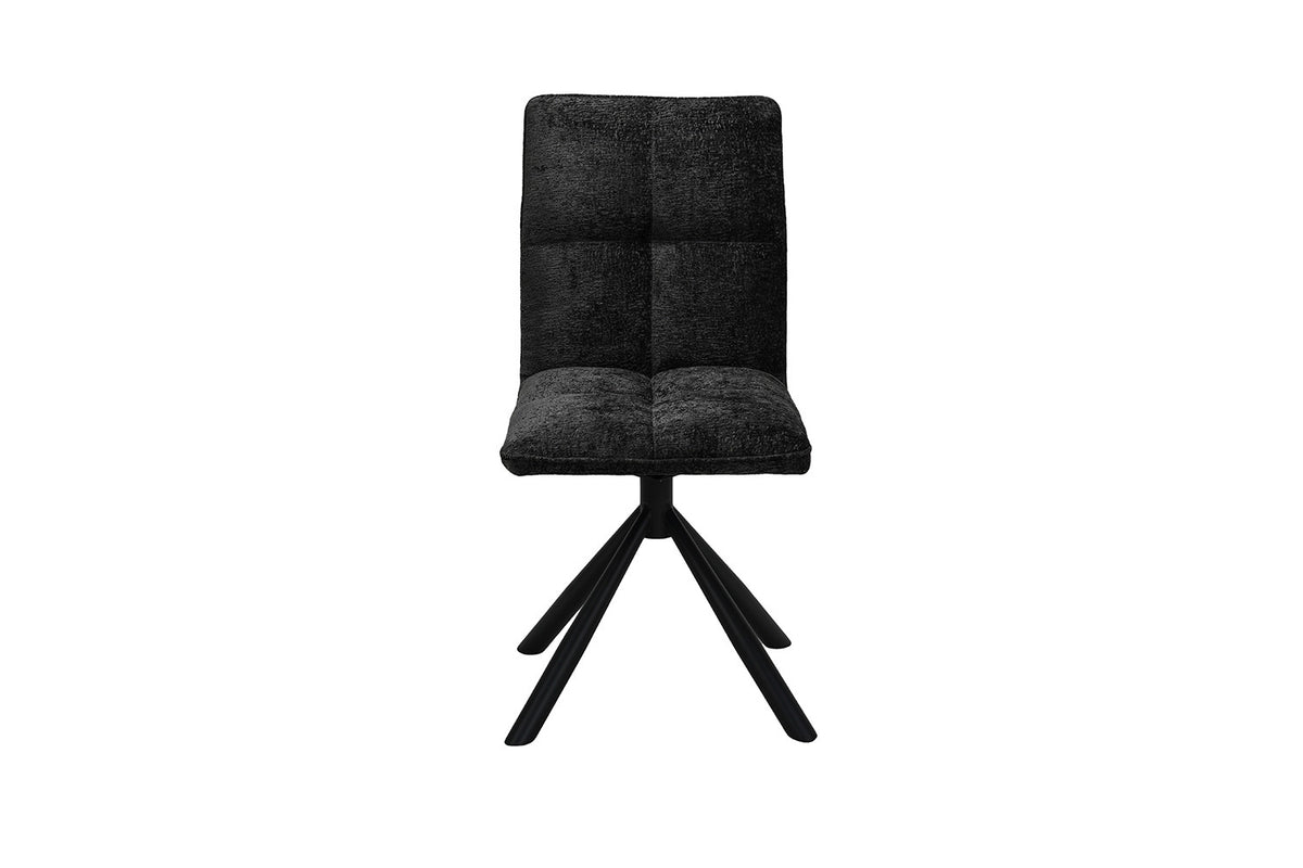 Rousseau - Stoel Jack - Stof Donkergrijs - 91x45x59 cm