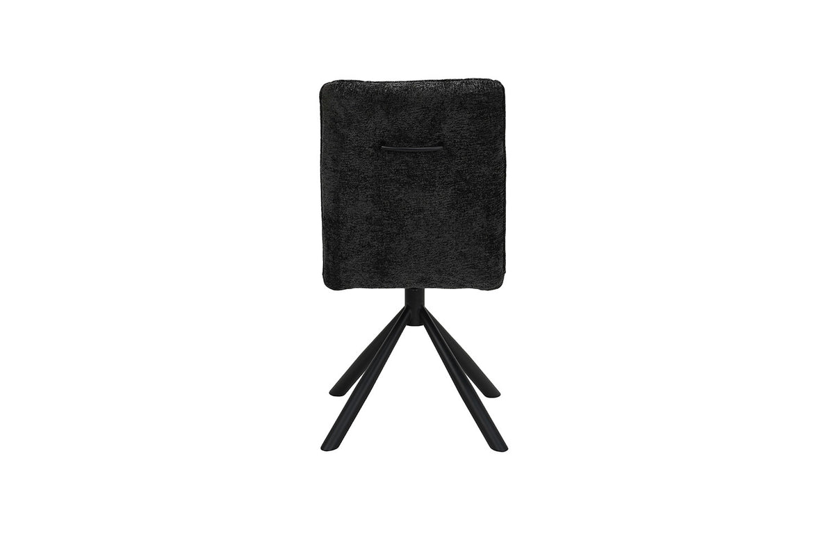 Rousseau - Stoel Jack - Stof Donkergrijs - 91x45x59 cm