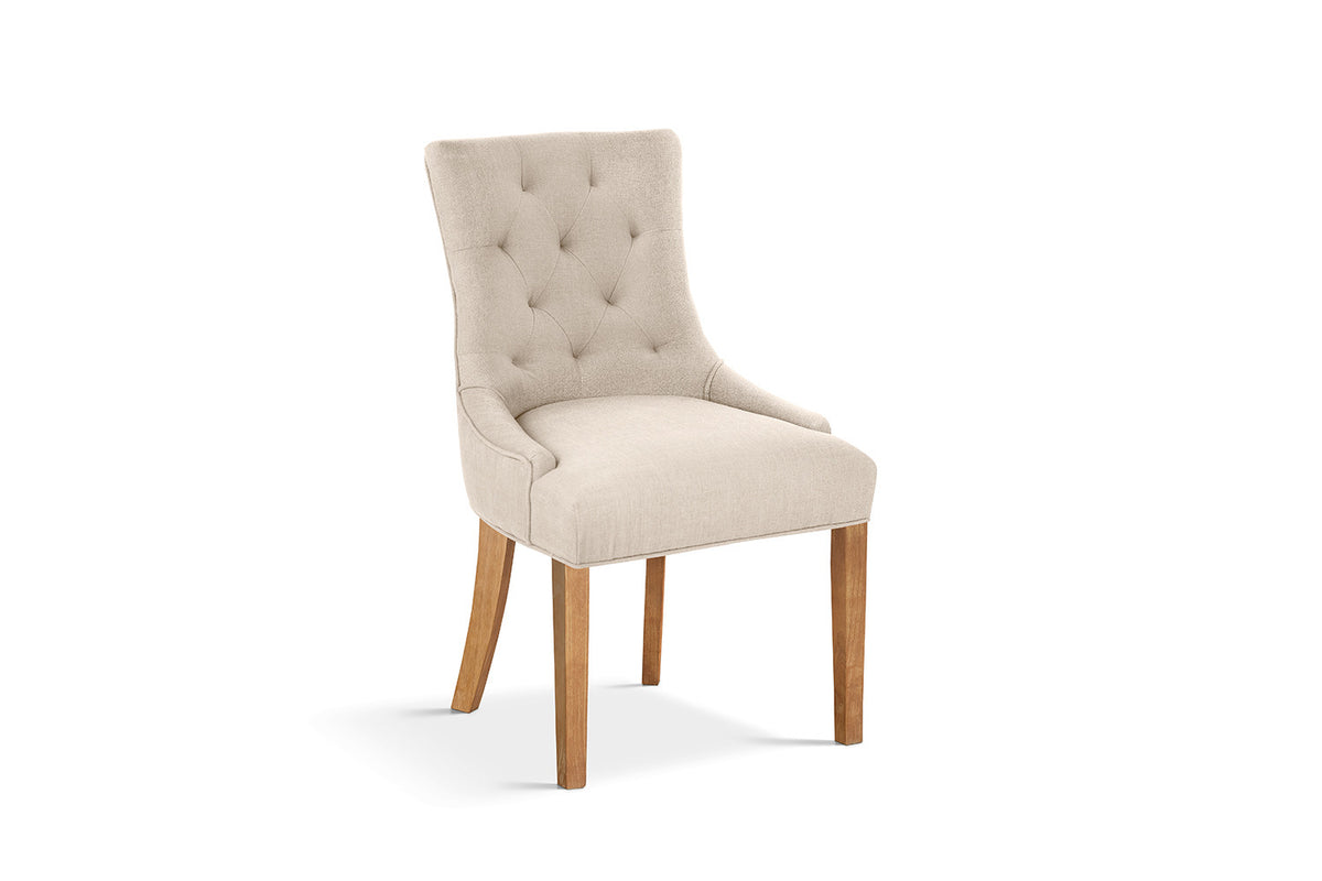 Rousseau - Chaise Fancy - Tissu Sable - 93x56x60 cm