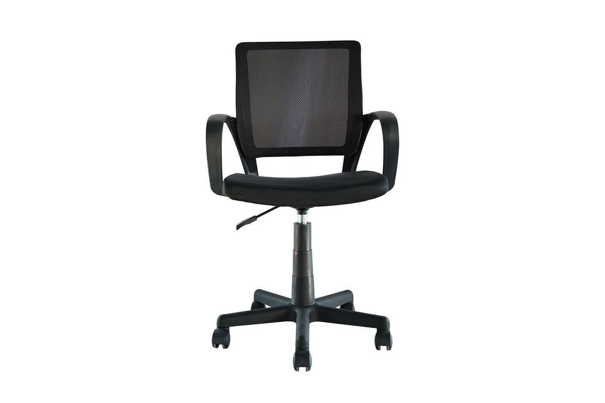 Rousseau - Chaise de bureau Pura Noir - 82x54x57 cm