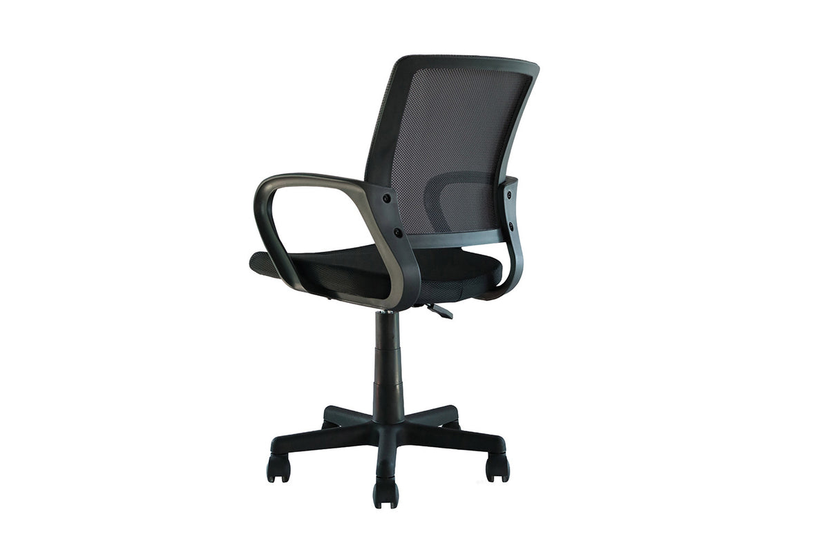 Rousseau - Bureaustoel Pura Zwart - 82x54x57 cm