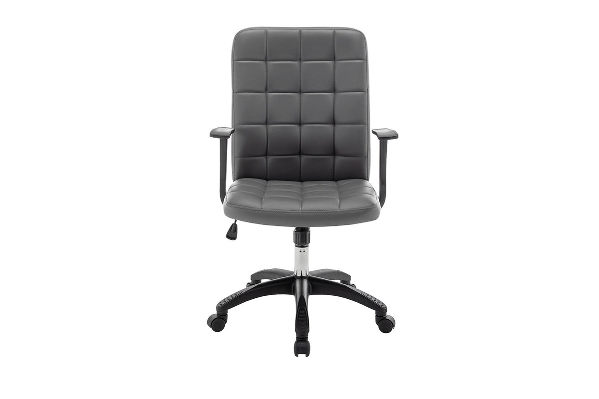 Rousseau - Chaise de bureau Luka Gris - 96x58x59 cm