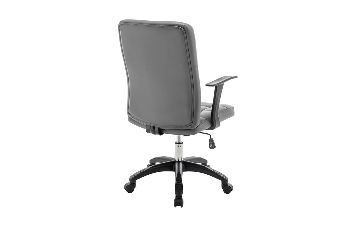 Rousseau - Chaise de bureau Luka Gris - 96x58x59 cm