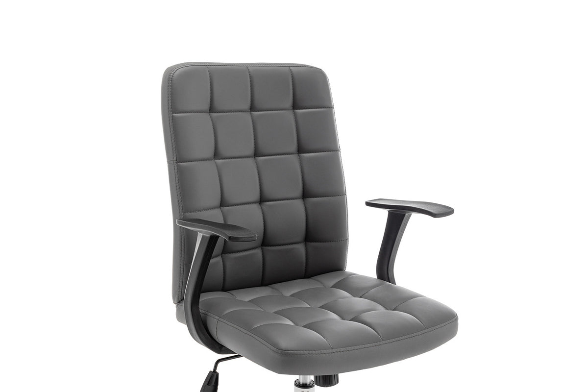 Rousseau - Chaise de bureau Luka Gris - 96x58x59 cm