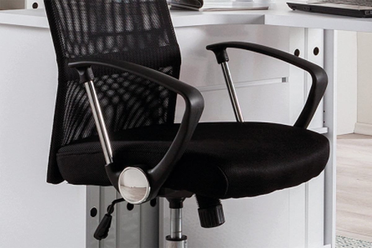 Rousseau - Chaise de bureau Max Mesh Noir - 109x60x62 cm