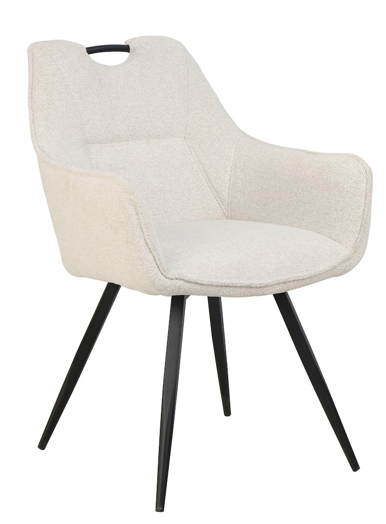 TYC - Chaise de salle à manger S291 - Beige - 62x88x62cm