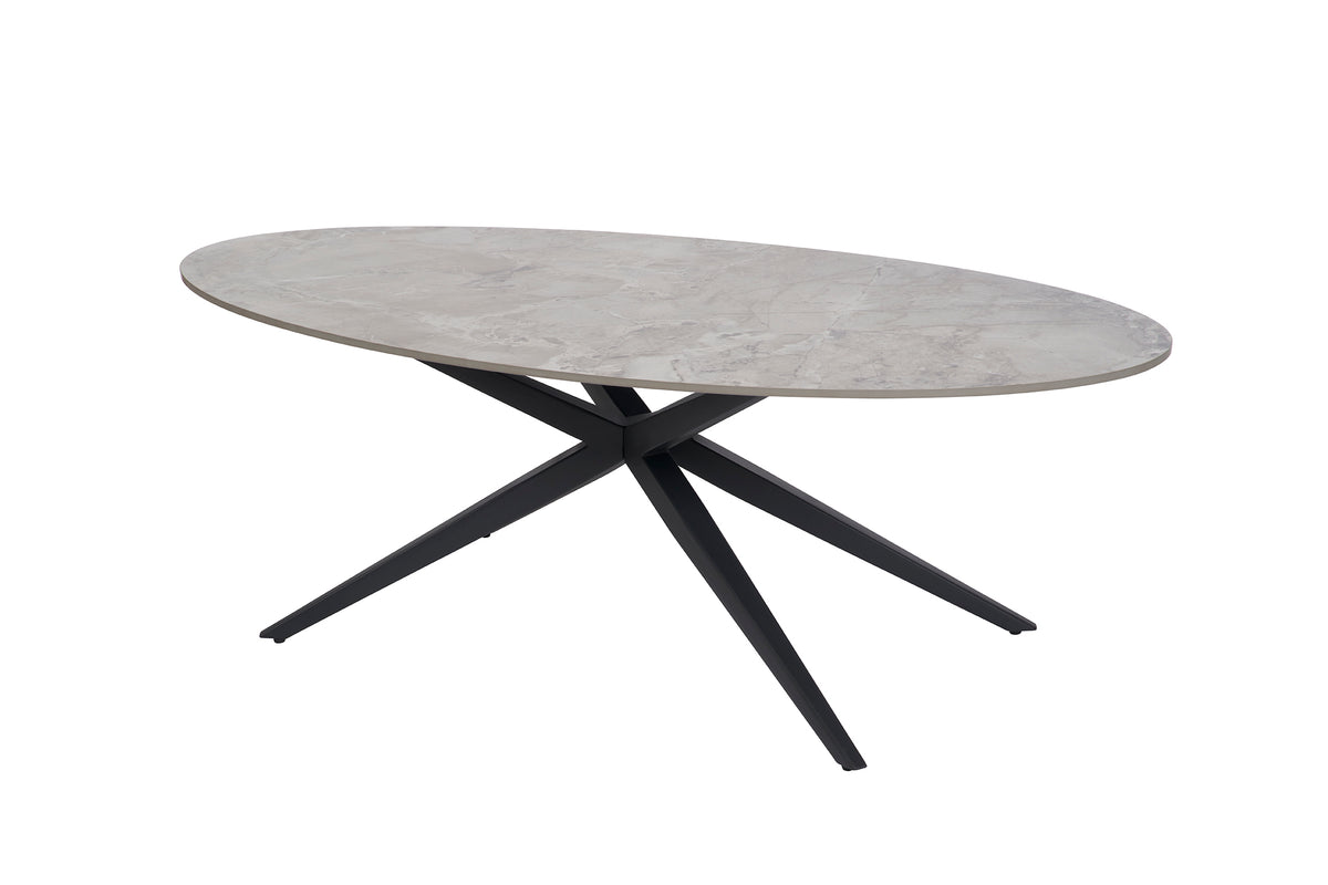 GBO - Salontafel SL2206 - Ovaal - L130 x B66 x H46 cm