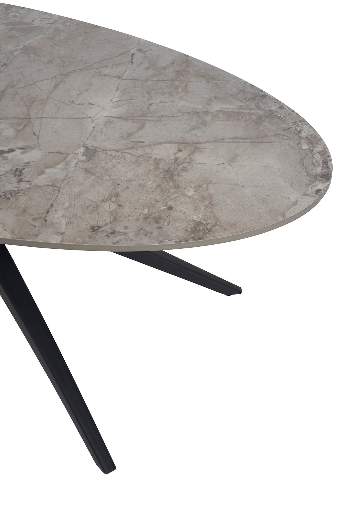 GBO - Salontafel SL2206 - Ovaal - L130 x B66 x H46 cm