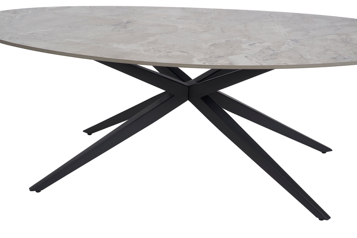 GBO - Salontafel SL2206 - Ovaal - L130 x B66 x H46 cm