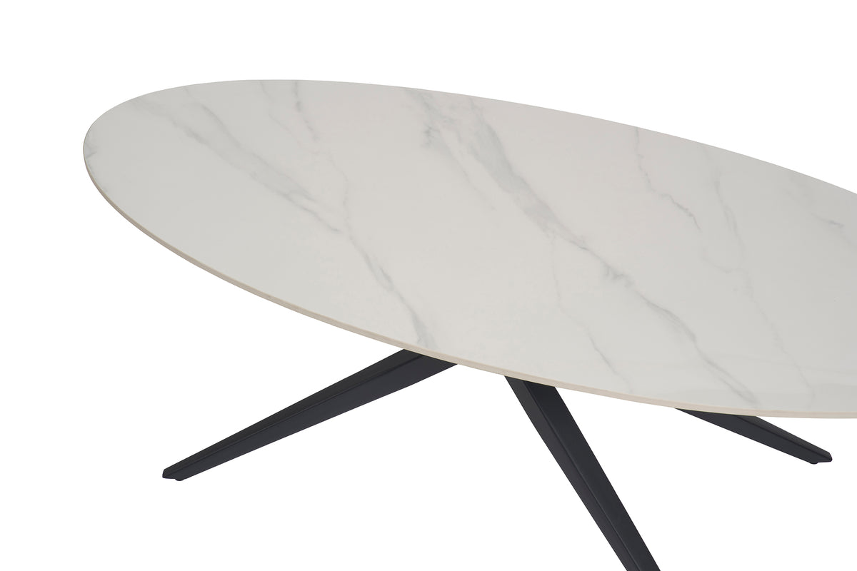 GBO - Salontafel SL2206 - Ovaal - L130 x B66 x H46 cm