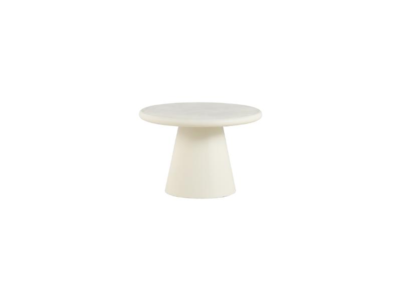 GBO - Table basse SL2405 - Blanc - 60 x H 41 cm