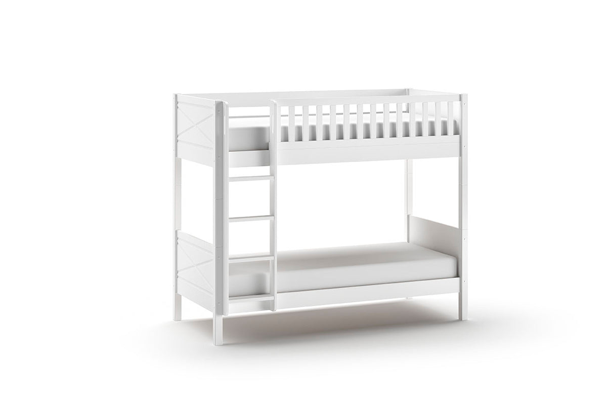 Vipack - Lit mezzanine avec lit gigogne Pino -90x200 cm