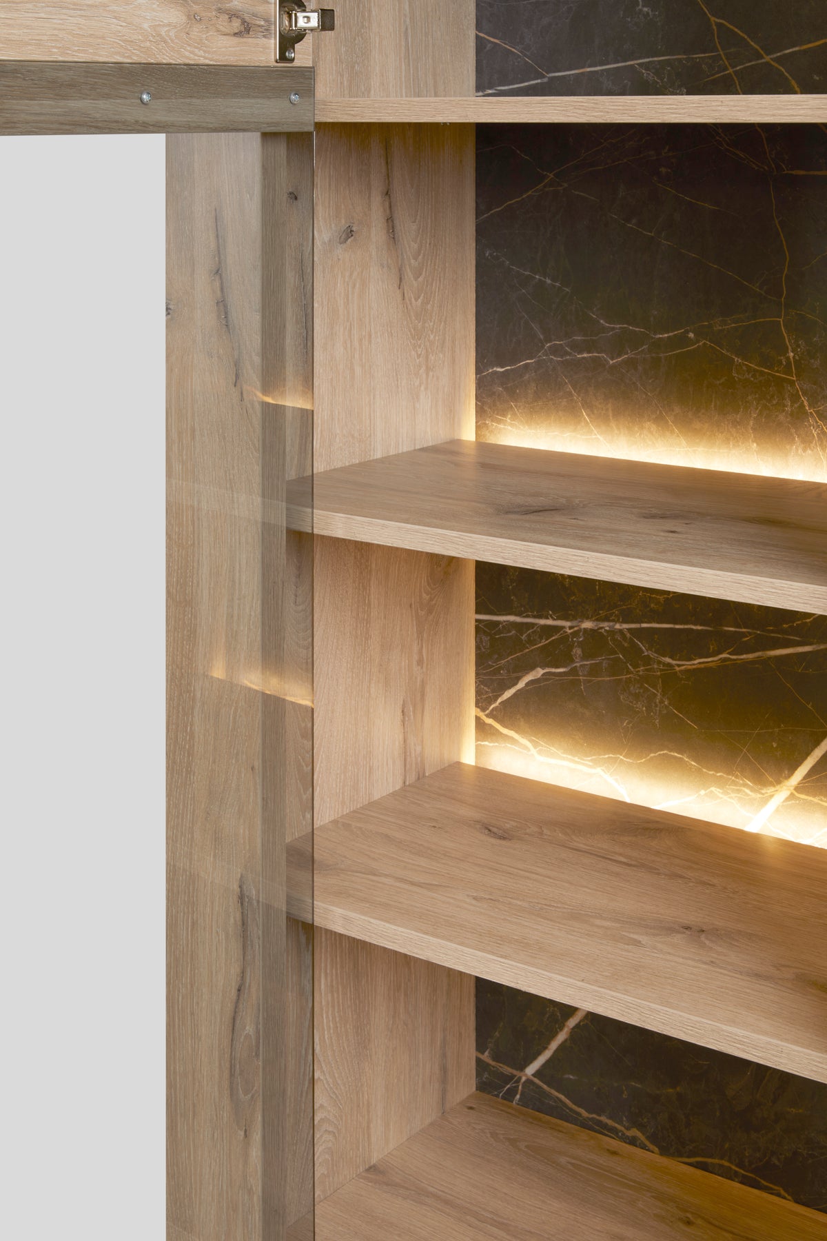 GBO - Vitrine Sacha – 120x174x50 cm – avec éclairage LED