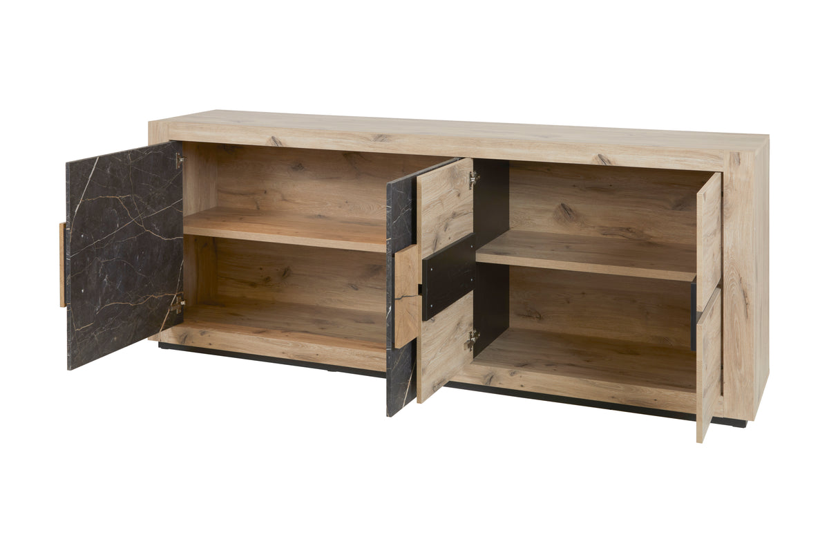 GBO - Buffet avec éclairage Sacha - 240x93x50 cm