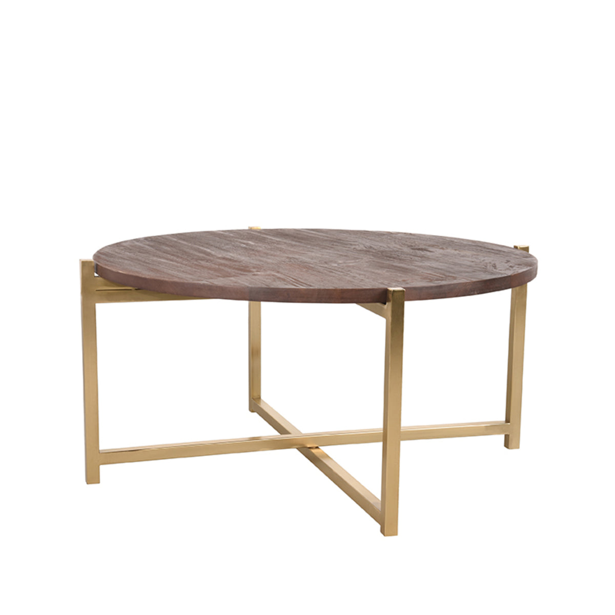 LABEL51 Table basse Dox - Espresso - Bois de manguier