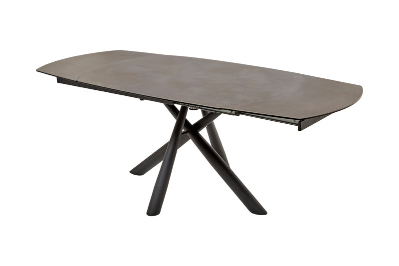 GBO -Table à rallonge TF1909 -Céramique Sable - 130 ( 200 ) x 95 x 73 cm