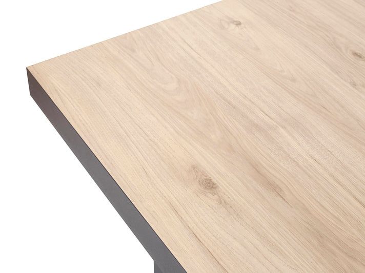 GBO - Table de salle à manger Viareggio – 230x100x76 cm A - Piètement en U ou en X