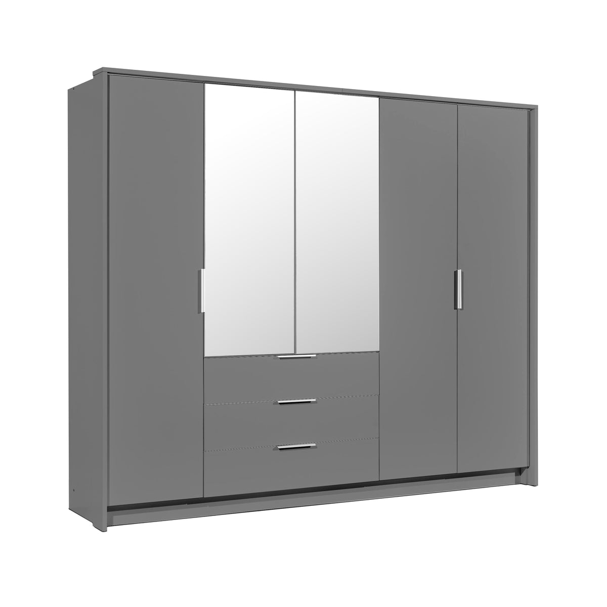 2BM - Armoire Togo - Graphite - 255xh217x65 cm