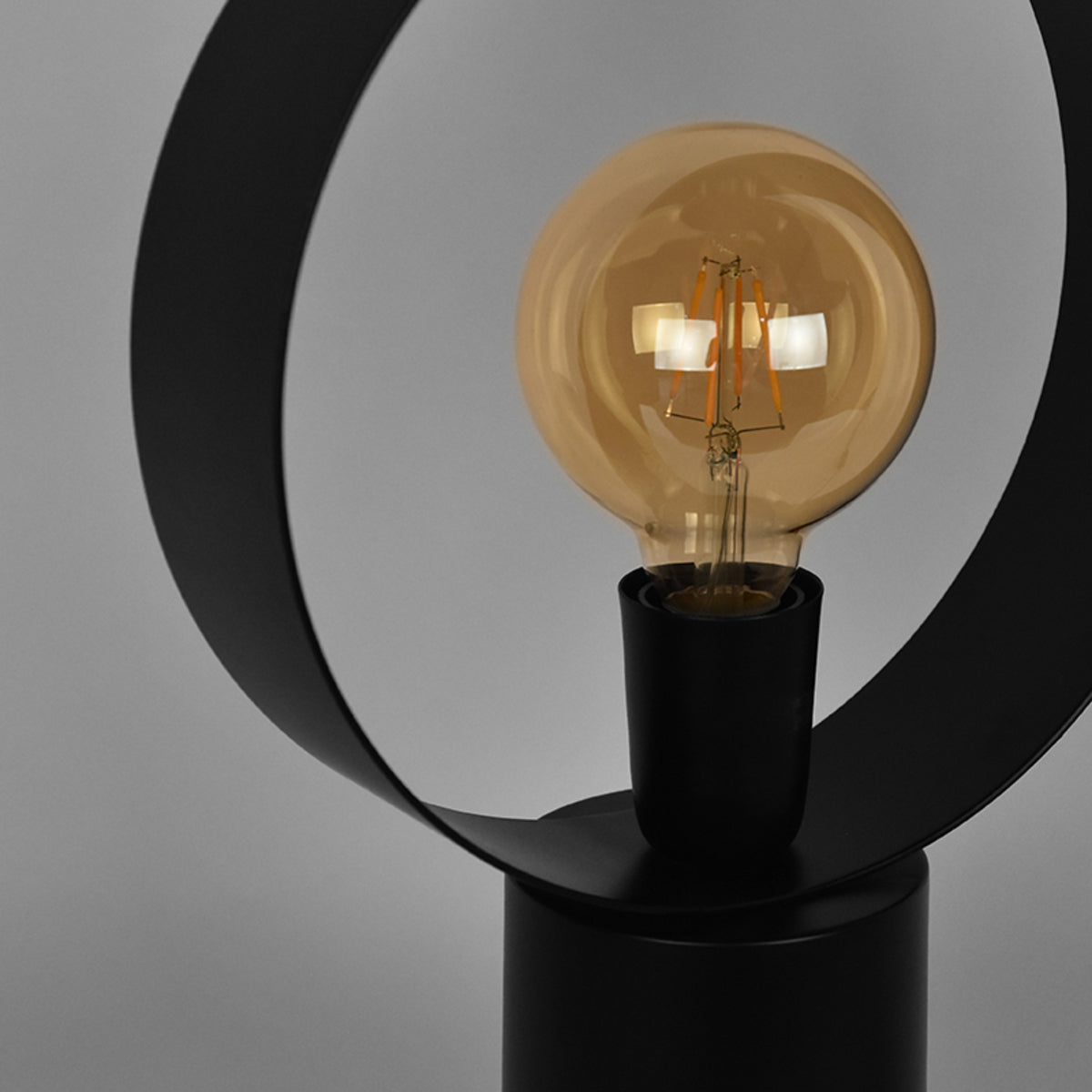 LABEL51 Lampe de table Ray - Noir - Métal