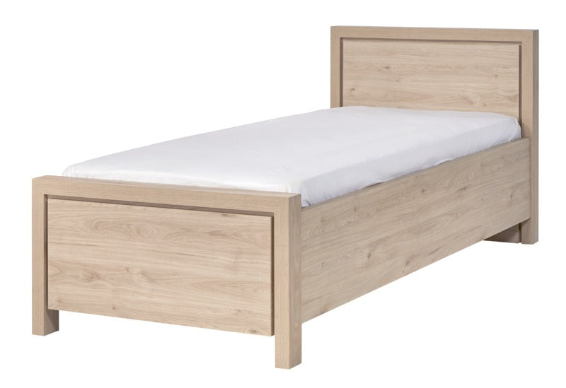GBO - Slaapkamer set Viola 1 – Kast 2 deuren + Bed 90 cm + Nachttafel