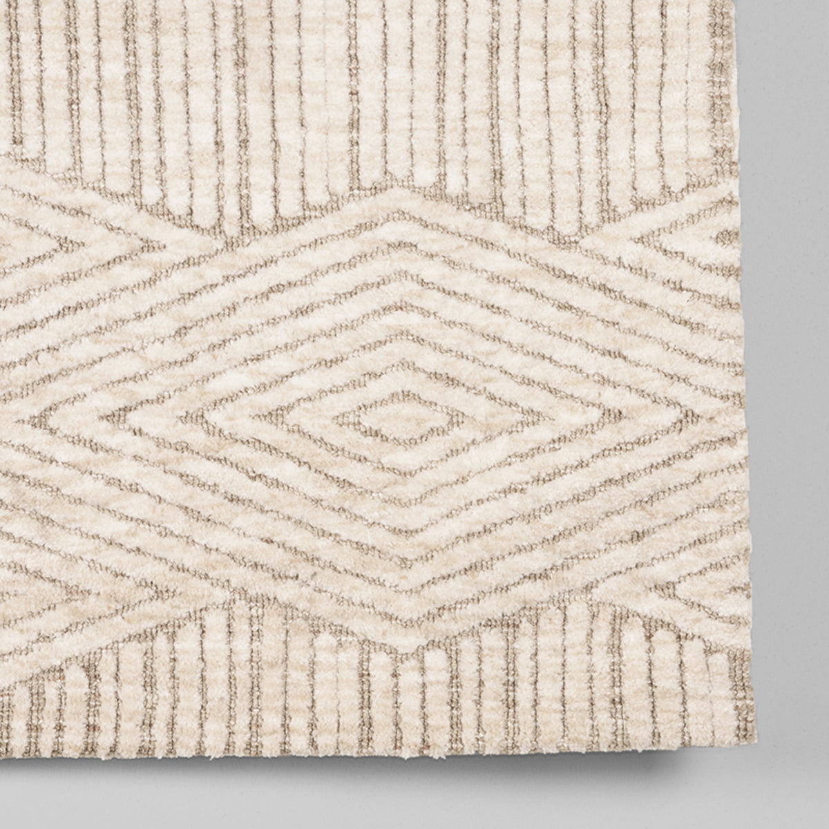LABEL51 Tapis Cosy - Taupe - Synthétique - 200x300 cm