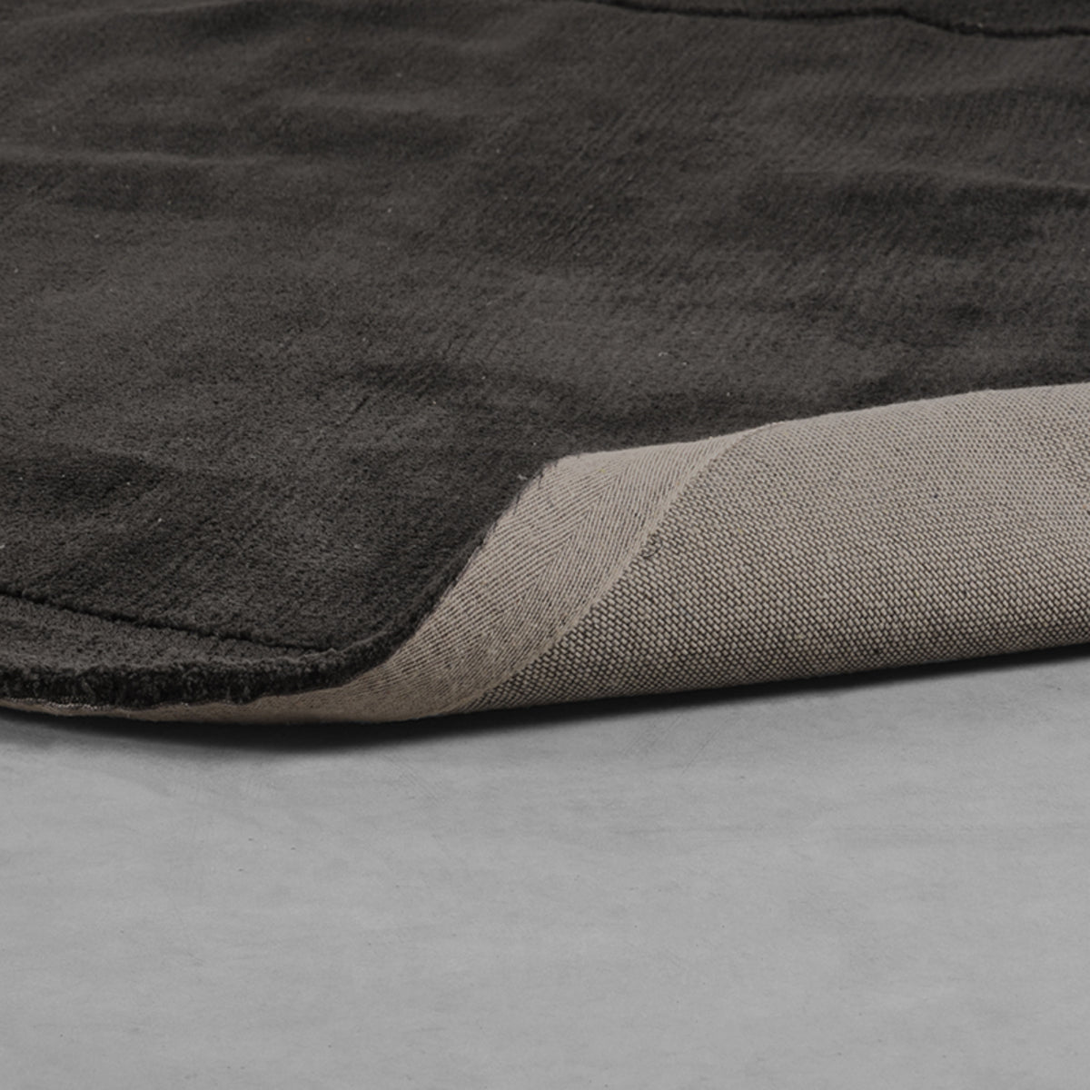 LABEL51 Tapis Mody - Anthracite - Synthétique - 200x300 cm