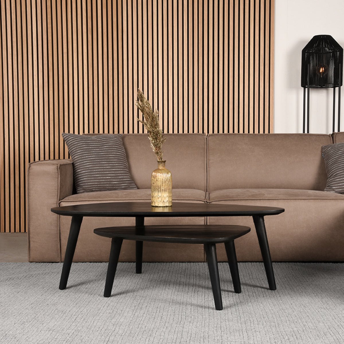 LABEL51 Tapis Wolly - Gris - Laine