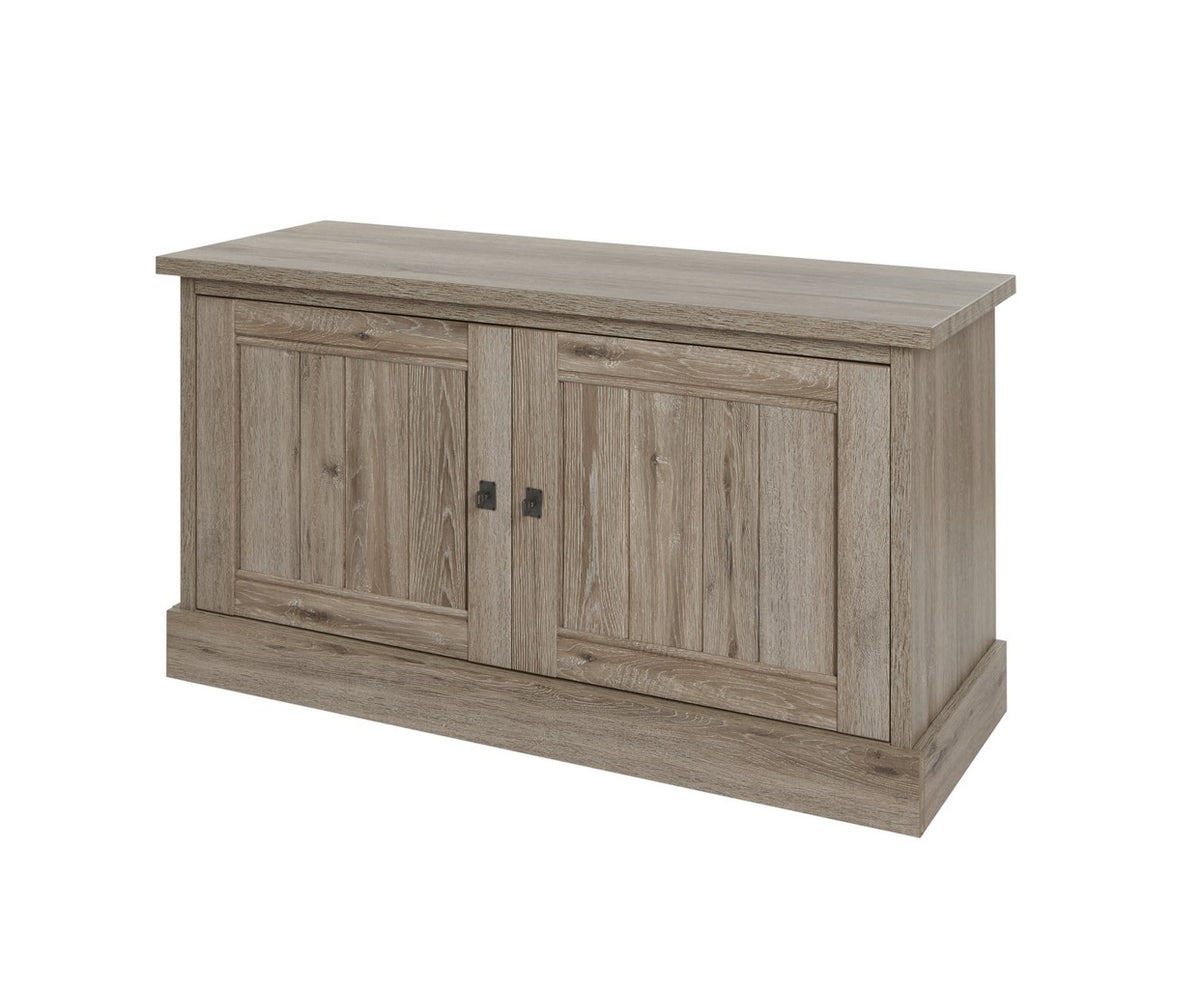 Meubar - Meuble TV York - TV1 - K550 - Chêne clair Crystal - 122x66x50cm