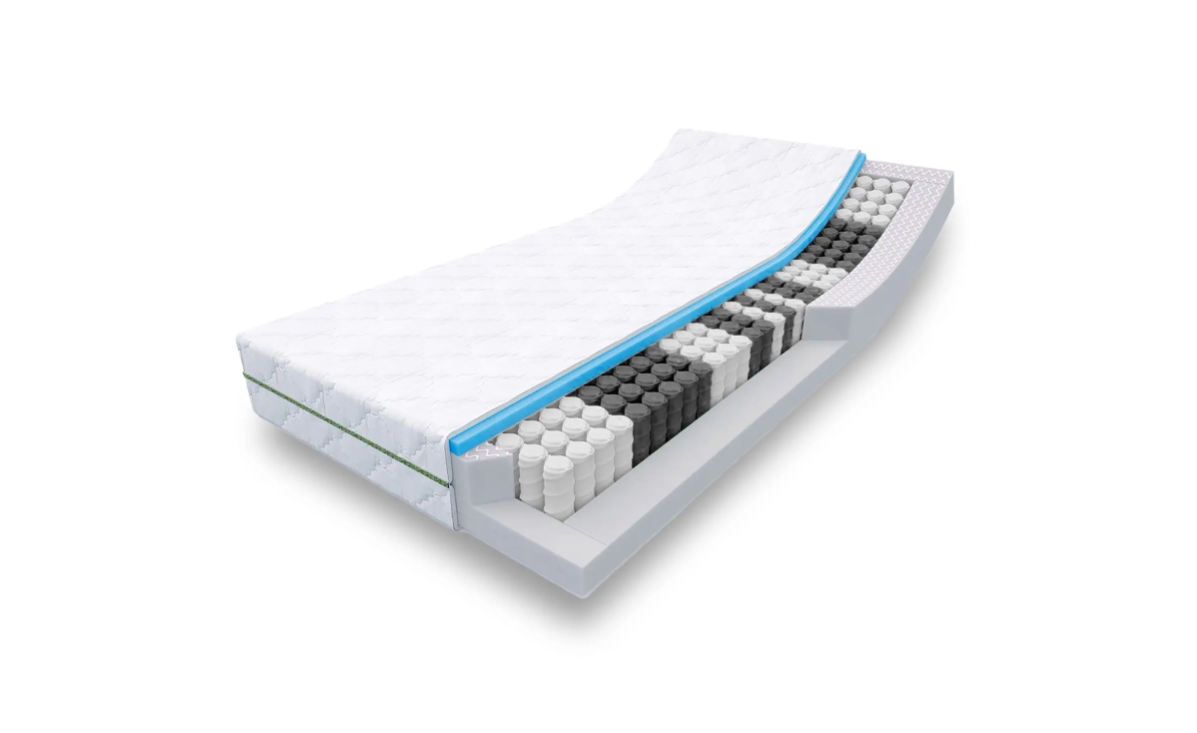 2BM - 7-Zone Pocketvering Matras Comfort - 160x200cm