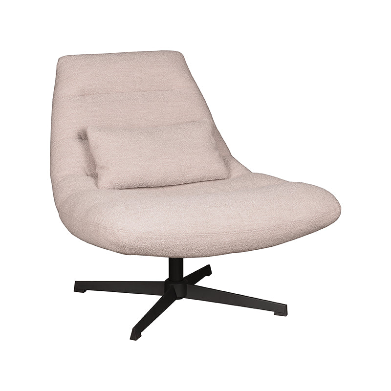 LABEL51 - Fauteuil Nox - Naturel - Boucle