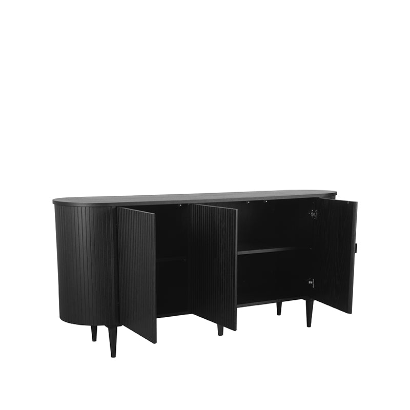 LABEL51 Buffet Oliva - Noir - Chêne