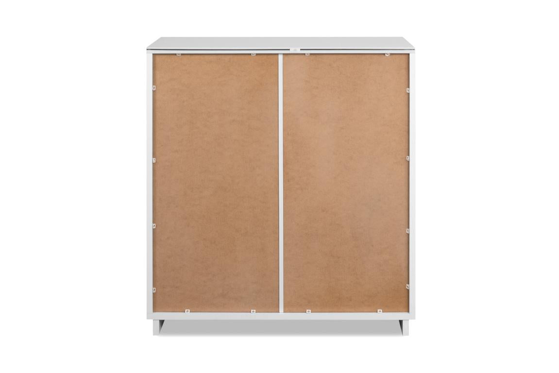 FIN - Commode 01 – décor blanc - 80x33,5x87cm