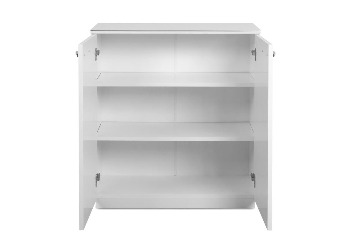 FIN - Commode 01 – décor blanc - 80x33,5x87cm