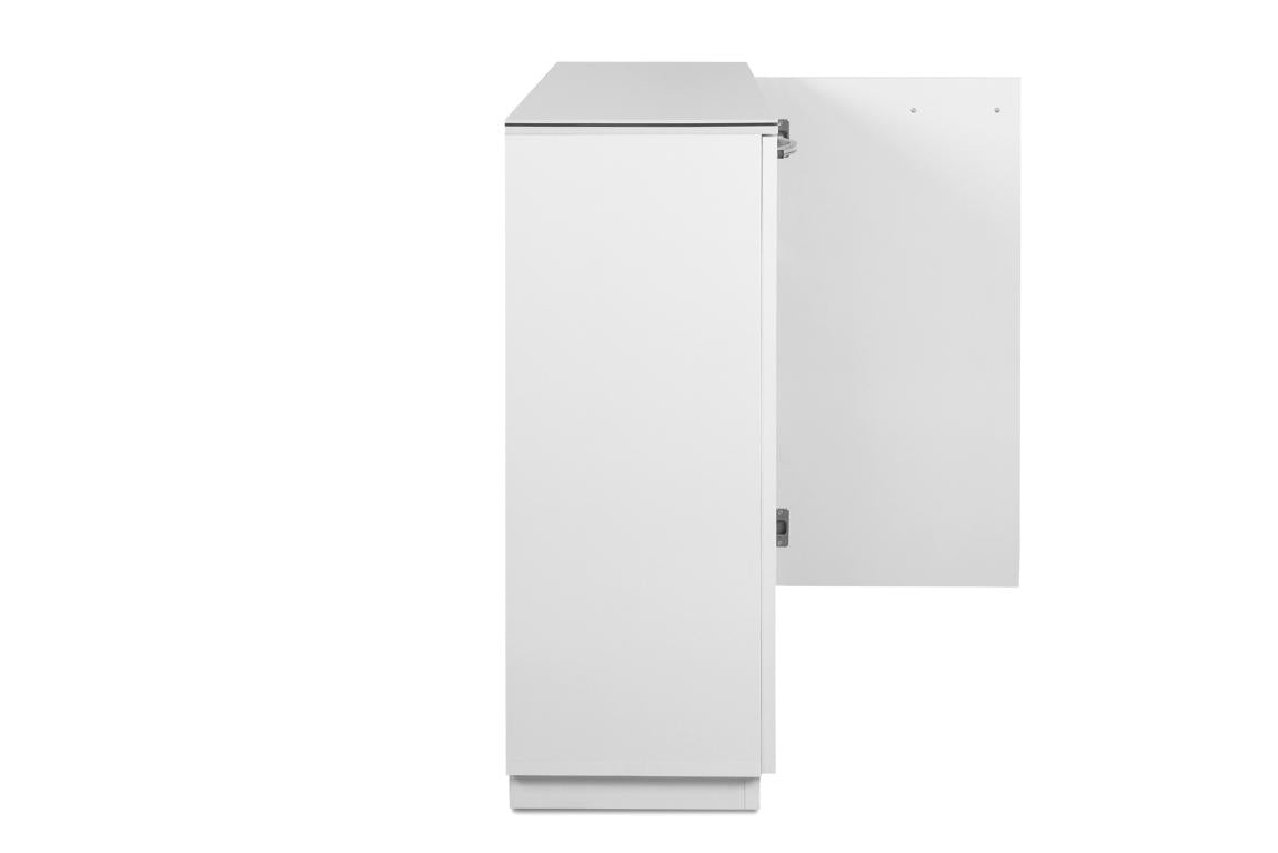 FIN - Commode 01 – décor blanc - 80x33,5x87cm