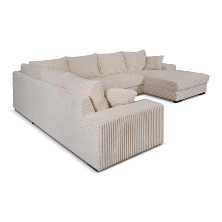 MLM - Salon Diana Right - Tissu beige - 267×340×180 cm