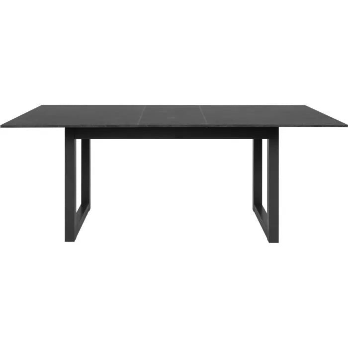 FIN - Table de salle à manger Austin 80A - Anthracite - 160–200x75x90 cm